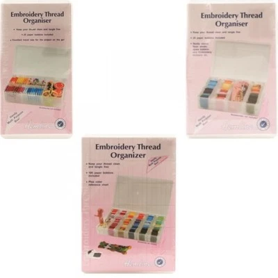 Embroidery Thread Organiser Floss Box Small Medium Large - Image 1 of 4