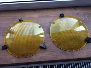 Lucas Retro Beam Converters Yellow Headlights Fit Mini, Mx5, Land Rover, Morris - Picture 1 of 2