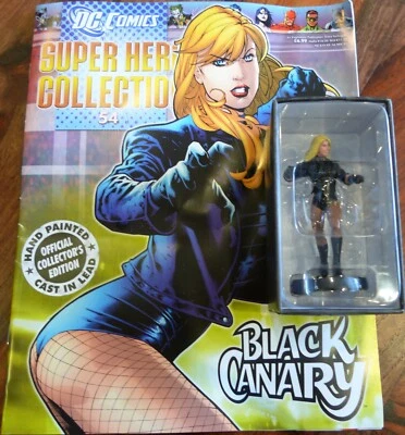 (Eaglemoss) ~ DC Comics Super Hero Collection: Edición #54 Black Canary ~ Totalmente Nuevo Foto 1 de 3