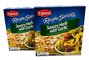 Lipton Recipe Secrets Savory Herb with Garlic Soup & Dip Mix 2.4 oz ( 2 Pack) - Picture 1 of 1
