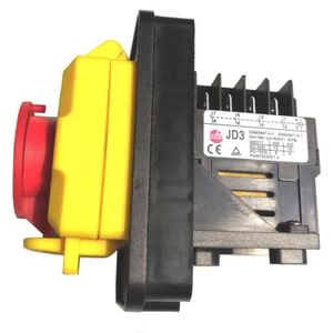 KJD11 10Pins Interruttore Elettromagnetico Di Emergenza Industriale Spegnimento 400V 16A - Foto 1 di 8