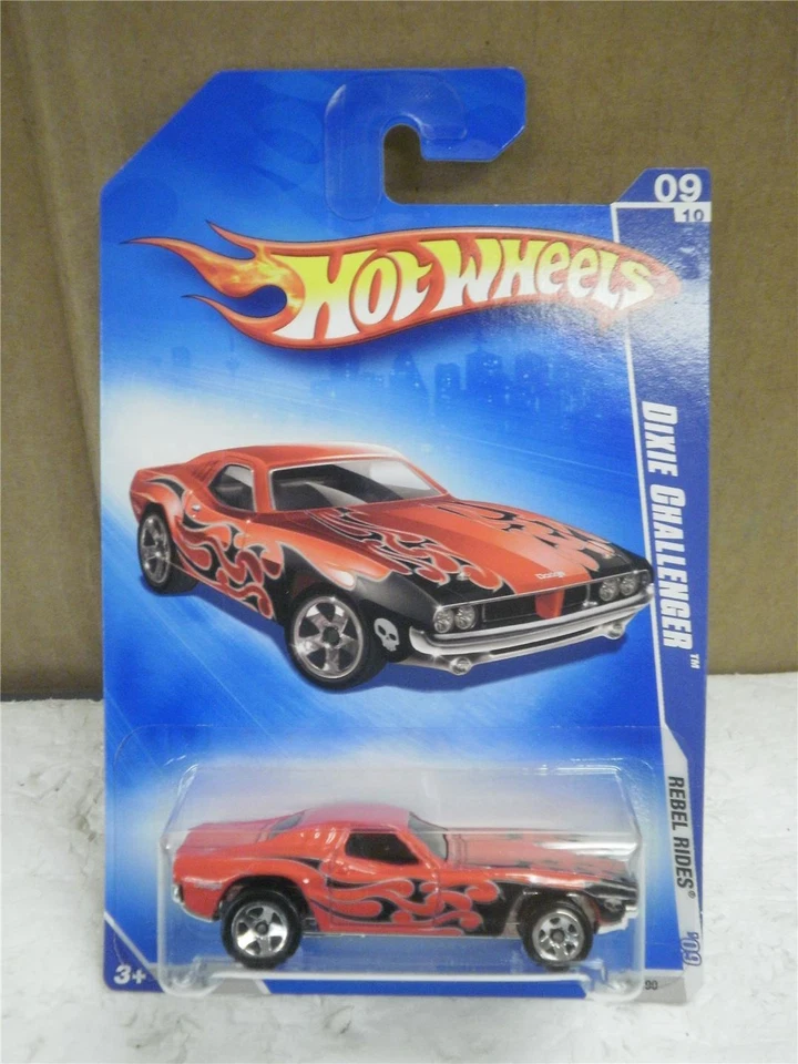HOT WHEELS - DIXIE CHALLENGE - COCHE ROJO - REBEL RIDES '09 - NUEVO EN TARJETA - L47 Foto 1 de 1