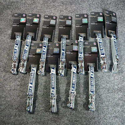 Lote de 11 correas para perros Dallas Cowboys talla única 5 pies equipo oficial para mascotas de la NFL Foto 1 de 4