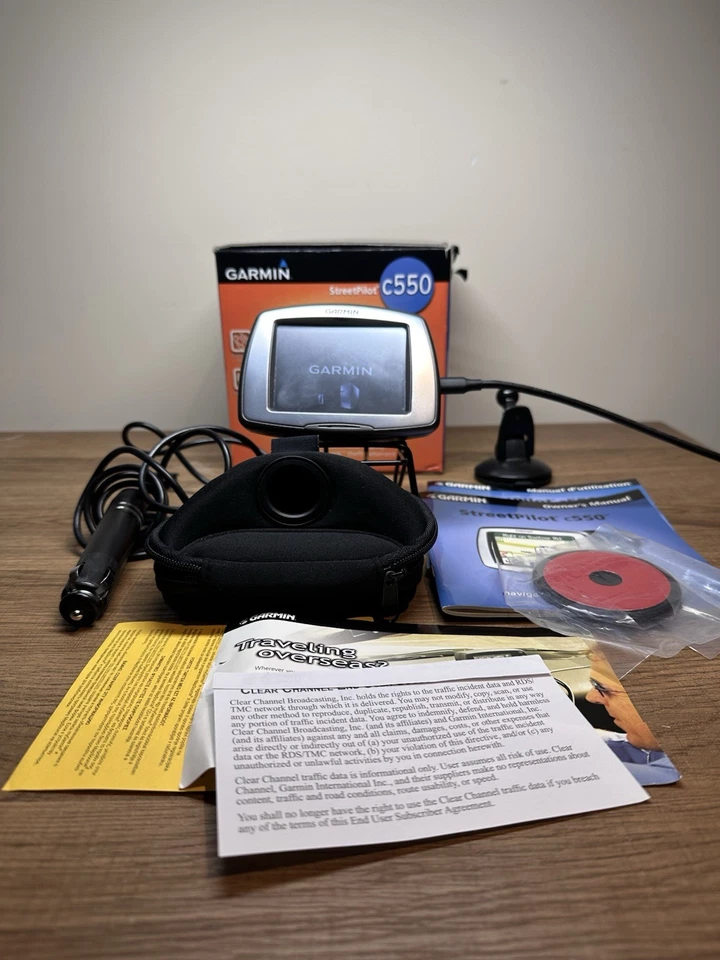 Garmin StreetPilot C550 Automotive Navigation System with Box - Image 1 of 4