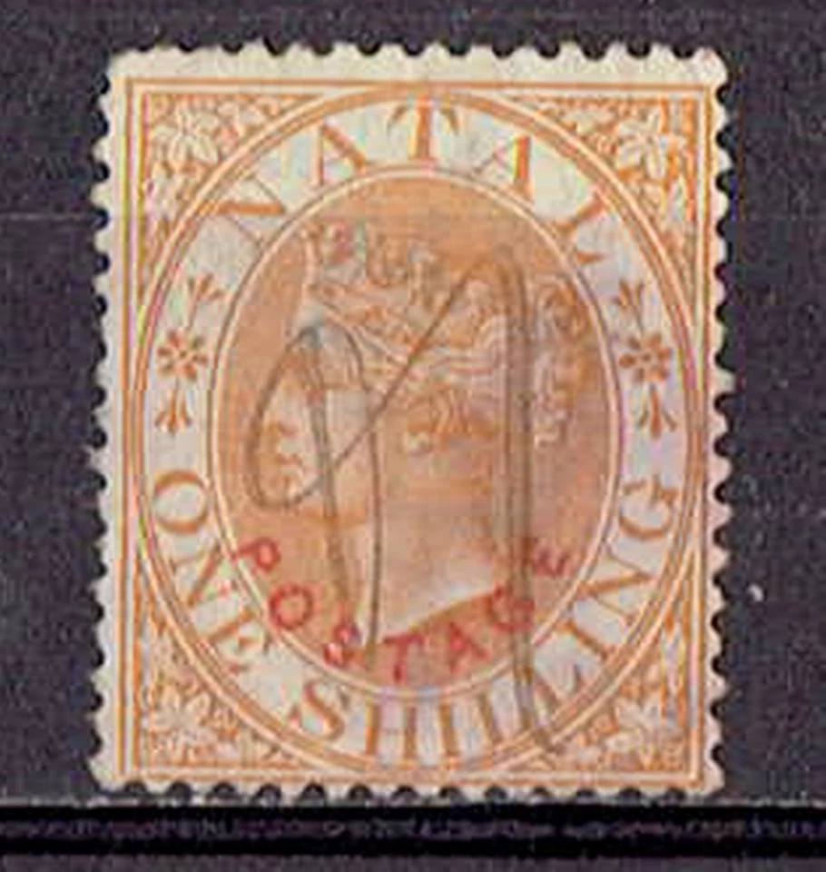 NATAL (Sudáfrica) 1888 QV SG# 108 1 chelín u Foto 1 de 1