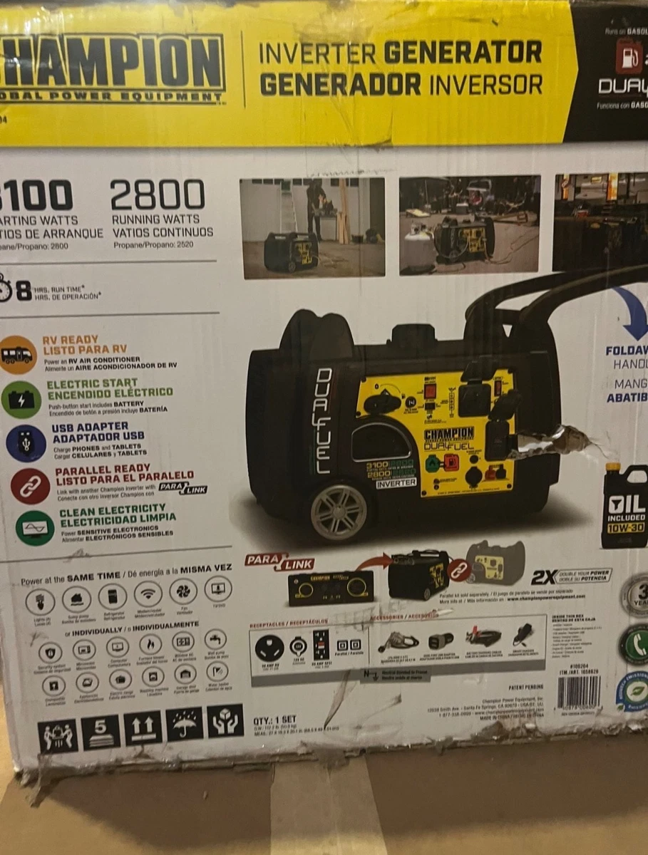CHAMPION DUAL FUEL 直接引き取り　【Tatsu 】 Champion Dual Fuel Inverter Generators for Sale | Shop New & Used