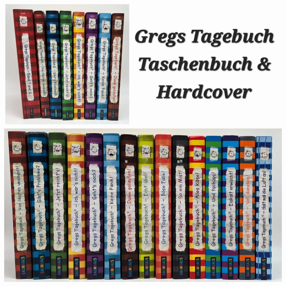 Gregs Tagebuch von Jeff Kinney Auswahl - Hardcover und Taschenbuch - Bild 1 von 1