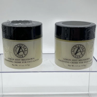 Crema limpiadora cara y ojos Signature Club A Lemon Zestdown 2-4,5 oz Tot 9 oz Foto 1 de 3