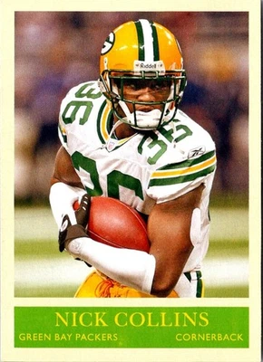 2009 Upper Deck Nick Collins #77 Green Bay Packers Football Card - Image 1 of 2
