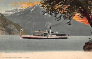 Schweiz - Vierwaldstättersee - Dampfer Italia - Verlag - E. Goetz 1602 - Bild 1 von 2