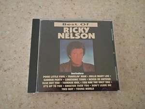 Ricky Nelson - Best Of CD 1991 Greatest Hits Rock Curb Records FREE SHIPPING  - Picture 1 of 3