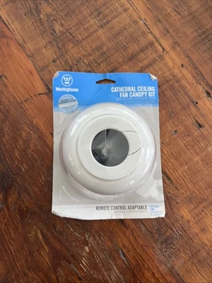 Kit de toldo ventilador de techo catedral acabado blanco Westinghouse 70029 Foto 1 de 4
