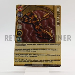 SEGA TOYS Spin Masters Ltd - BAKUGAN - Vintage Card - Rattileoid - Picture 1 of 1
