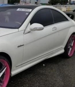 Espejo retrovisor de puerta del conductor Mercedes-Benz Clase CL 2008-2009 LH vista lateral OEM Foto 1 de 4