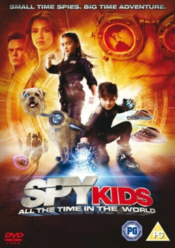 Spy Kids 4 All the Time in the World (2011) Jessica Alba R Region 2 DVD Like New - Image 1 of 1