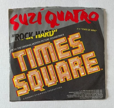 Suzi Quatro Rock Hard Times Square Picture Sleeve PROMO Mono/Stereo 45rpm 7" Foto 1 de 4