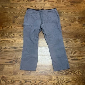 Duluth Trading Canyoneer Standard Fit Pull On Pants Mens 42x30 Slate Drawstring - Picture 1 of 10