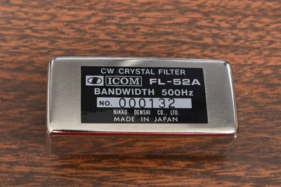 ICOM FL-52A 500Hz CW FILTER FOR IC-703+ 718 736 745 746 756 751 751A R75 000132 - Image 1 of 2