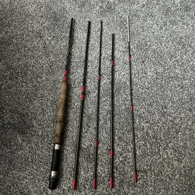 Shakespeare Deluxe Travel Fly 1717 240 caña 5 piezas caña de pescar envío y devolución gratuitos RARA Foto 1 de 4