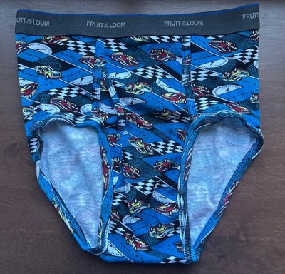 CALZONCILLOS ROPA INTERIOR FRUIT OF THE LOOM de colección para niños talla XL (18-20) RAROS coches de carreras difíciles de encontrar Foto 1 de 4