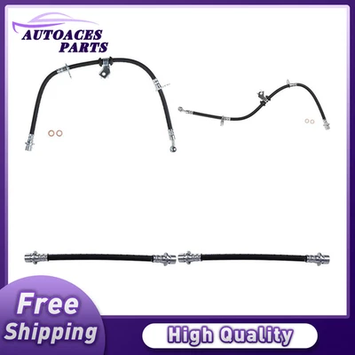 Línea de freno hidráulico de manguera de freno delantero trasero para Honda Civic 1988 1990 1991 Foto 1 de 2