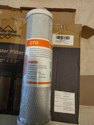 5-pack whole house water filter cartridge 10 x 2.5 - Image 1 of 3