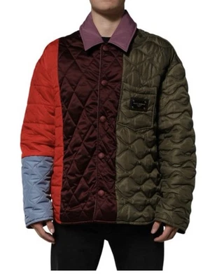 Chaqueta de mezclilla Dolce&Gabbana D&G Distressed Patchwork para hombre AW2004, talla L Foto 1 de 4