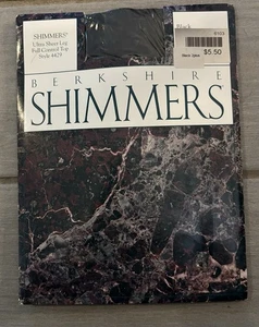 Berkshire Gr. 2 Plus schwarz 44129 schimmert ultra transparent Control Top Strumpfhose - Bild 1 von 3