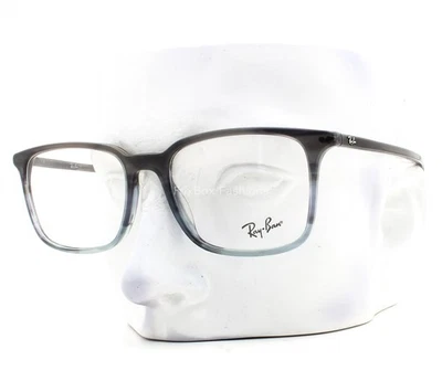 雷朋眼镜 RB5421 8254 眼镜水晶灰色蓝色渐变 55 毫米无盒 — 第 1/4 张图片