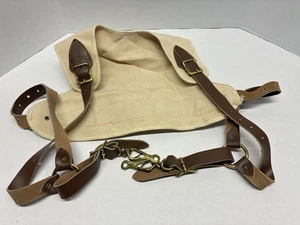 Vintage Ruff ‘N’ Ready 151 Leather Fishing Waist Belt Harness Rod Butt Holder - Picture 1 of 4