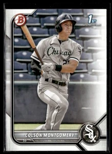 2022 Bowman Colson Montgomery Chicago White Sox #71 - Picture 1 of 2