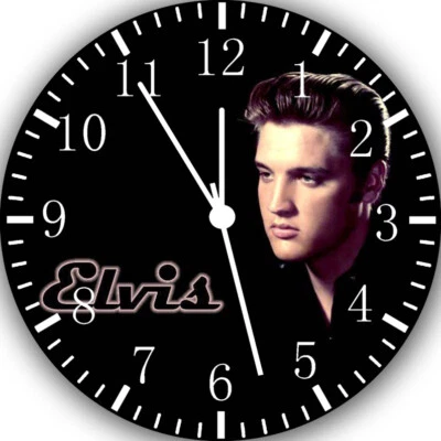 Elvis Aaron Presley Wall Clock G38 Personalized option with adding name