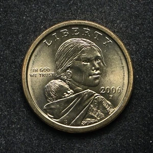 2006-P Sacagawea Dollar BU (bb17899) - Picture 1 of 2