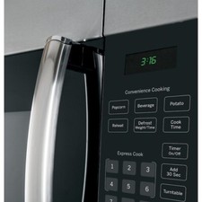Ge 1.6-cu ft Microwave (Stainless Steel)