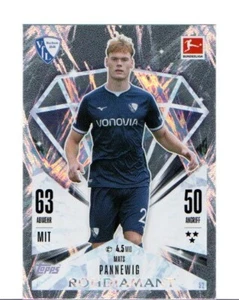 Mats Pannewig - 052/513 - Rohdiamant - Match Attax Saison 2024/25 - Picture 1 of 1