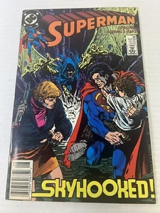 DC Comics Superman Issue #34 SKY HOOKED Man Of Steel Comic Book 1989 - Picture 1 of 9