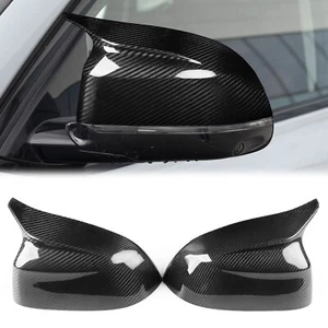 Tapas de espejo deportivas carbono real adecuadas para BMW X3 G01 X4 G02 X5 G05 X6 2018-22 - Imagen 1 de 12