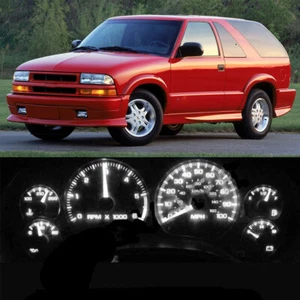 Cuadro de manómetros LED bombillas blancas para Chevy Blazer S10 GMC Jimmy 01-05 - Imagen 1 de 3