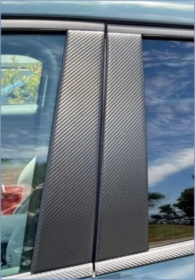 Poste de pilar de fibra de carbono para Acura TLX 2015-2020 (4 piezas) Foto 1 de 2