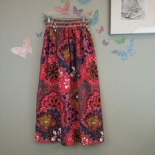 New listing
Vintage 60s Psychedelic Flower Print Maxi Skirt Hippie Boho Festival Hawaiian