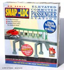 LifeLike H0 1376 - Elevated Commuter Passenger Station with Ramp (SnapLoc)