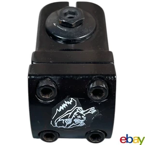 Mongoose BMX Kolben Vorbau gewindelos sauber Frontlader schwarz - Bild 1 von 17