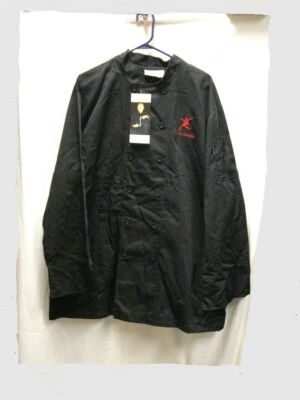 2NWT CHEF WORKS  2XL Double Breasted Shirt Jacket for Catering Cooks Long Sleeve - Image 1 of 4