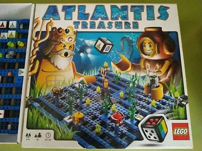 JEU LEGO 3851 - ATLANTIS TREASURE - INCOMPLET - BON ÉTAT+ NOTICES  - Photo 1/4