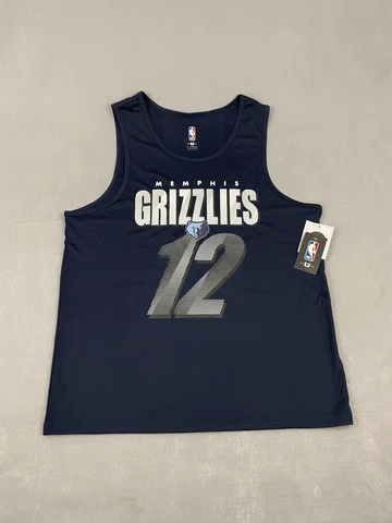 Memphis Grizzlies Jersey Mens Small Blue Ja Morant #12 NBA Basketball NEW Cover