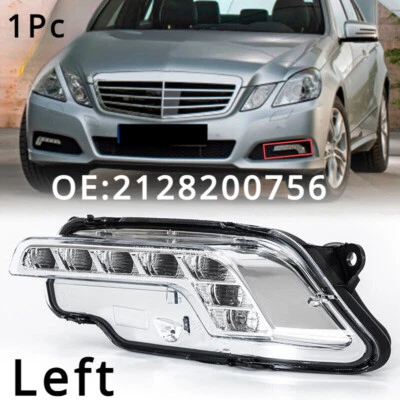 Lámpara de luz diurna LED izquierda para Mercedes-Benz E350 550 W212 E63 2010-16. Foto 1 de 4