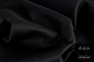 Lona, tela de bolsillo, tela decorativa, tejido, Swafing, Roma, negro, 140 cm - Imagen 1 de 1