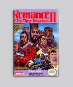 Romance of the Three Kingdoms II NES - MAGNETE FRIGO 2"x3" (nintendo retrò - Foto 1 di 3