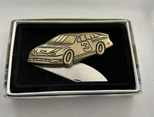 Vintage Dale Earnhardt  3 Goodwrench Gold Pocket Knife New - Picture 1 of 2