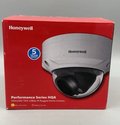 Câmera Dome Robusta IR Honeywell HD41XD2 1080 NTSC TDN - Selada - Imagem 1 de 4